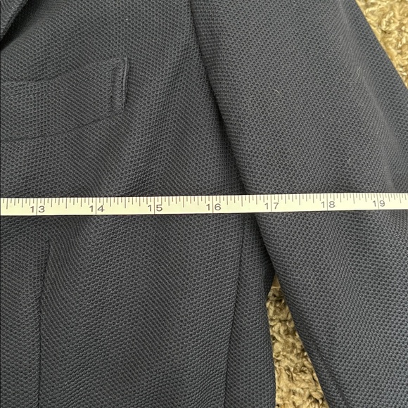 Ralph Lauren Navy Cotton Blazer - Picture 7 of 9